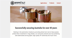 Desktop Screenshot of barrinut.com.au